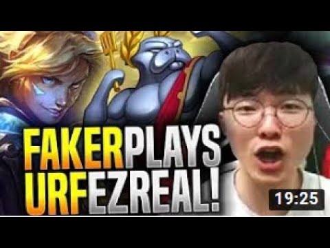 Highlight | SKT T1 Faker Playing URF Whit Ezreal | Ezreal URF 2019 | SKT T1 Faker Stream
