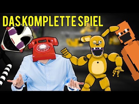 DAS KOMPLETTE SPIEL | Dayshift at Freddy's 2 (Deutsch/German)