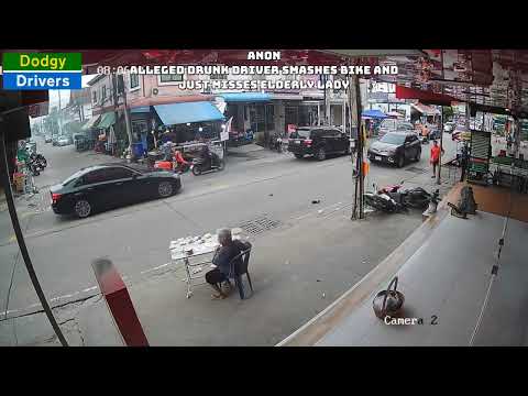 Dodgy Drivers Caught On Dashcam Compilation 96