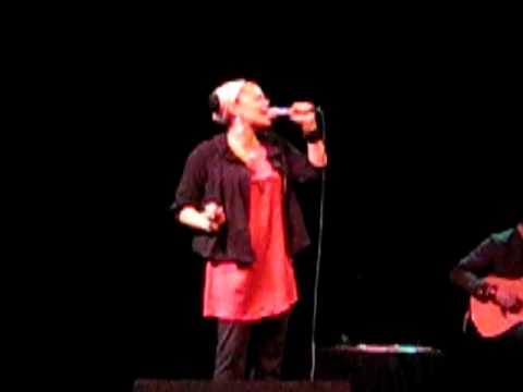 Ursula Rucker live Crime Jazz, 9 mei 2009