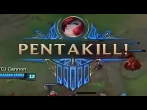 INSANE Miss Fortune Pentakill League of Legends 2016
