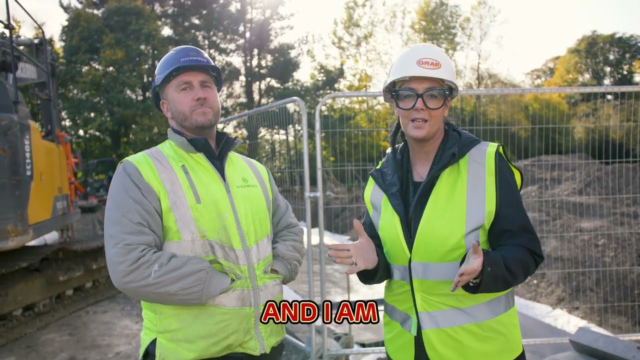 Installing EcoBloc maxx attenuation tank at Alton Care Homes