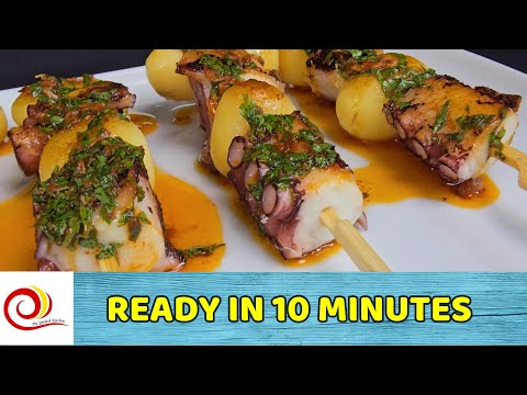 The BEST Octopus Recipe EVER Marinated to Perfection