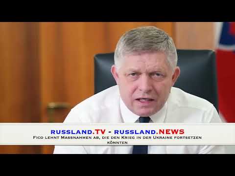 Fico lehnt Maßnahmen ab, die den Krieg in der Ukraine fortsetzen könnten