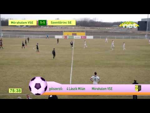 2017.03.11. Mórahalom - Szentlőrinc 1-1, Lászik Milán gólja (1-1)