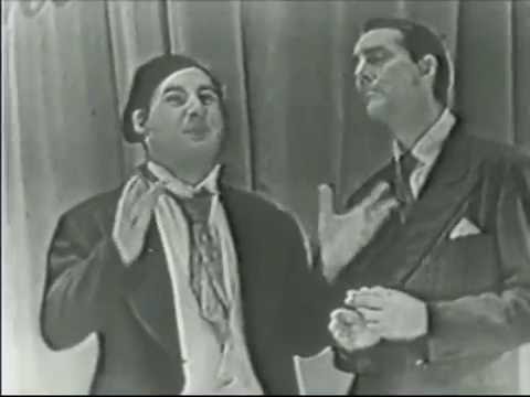 SID CAESAR: Movies Around the World II [FOREIGN DOUBLETALK] (ADMIRAL BROADWAY REVUE, Jun 3 1949)