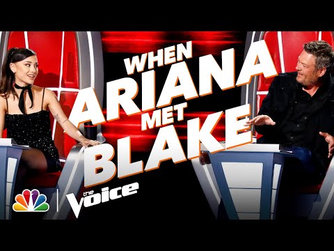 #shorts | Ariana Meets Blake | The Voice