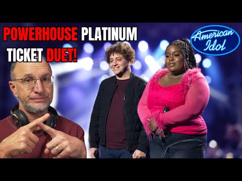 Vocal Coach Reacts: FILO & KOLBI Platinum Ticket Duet in Hollywood Week - American Idol 2025