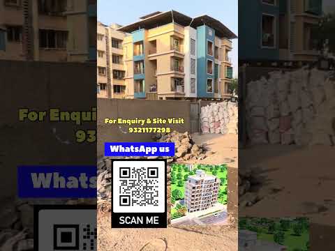 💥Limited Flats! 1/2BHK w/Terrace | Neral Stn 1.1KM | 24/7 Water, CCTV | Call 9321177298 #ytshorts