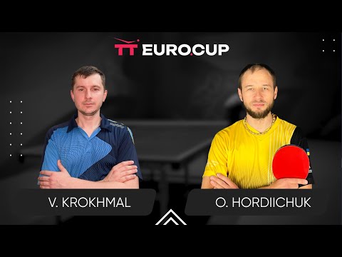 16:20 Vitalii Krokhmal - Oleksandr Hordiichuk 28.08.2024 TT Euro.Cup Ukraine Master. TABLE 3