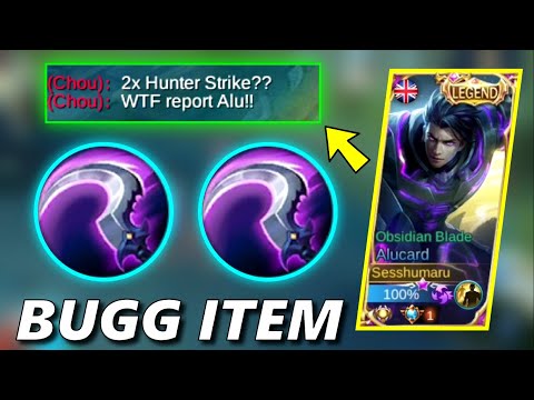 2X HUNTER STRIKE!! | WTF BUGG DAMAGE!! | MUST TRY THIS FOR ONESHOT!! | Supreme No.1 Alucard