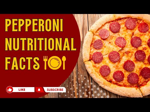 Pepperoni Nutritional Facts | Pepperoni Facts | Facts about Pepperoni #facts #pepperoni @MyFacts100