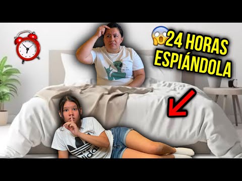 24 HORAS ESPIANDO A MI MAMÁ Y ESTO ME PASÓ????| Regina MH