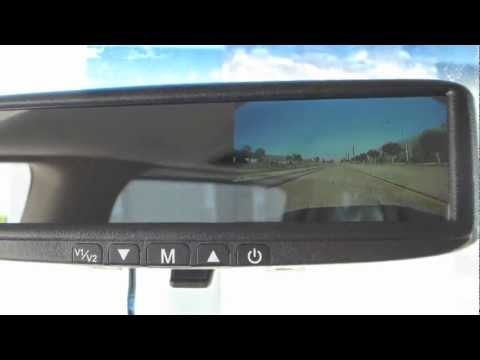 BOYO VTB44M Demo Rear View Mirror Back Up Camera