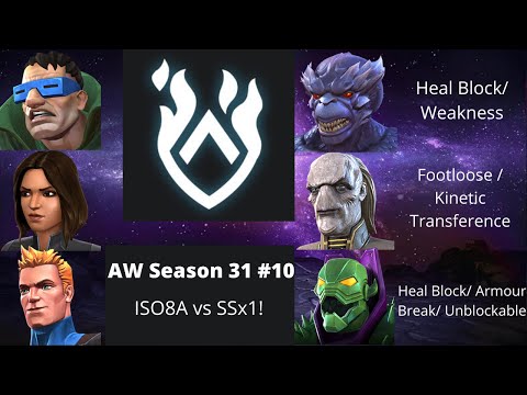 Super Strange Bans! AW Season 31 #10. ISO8A vs SSx1!