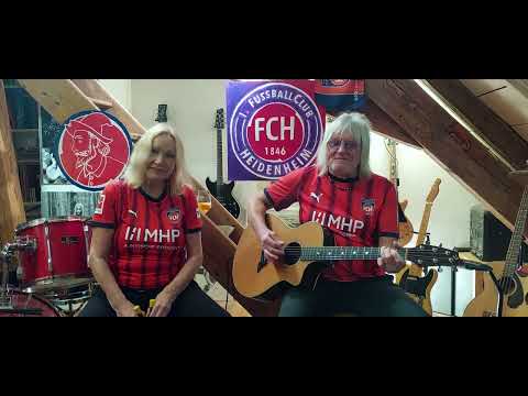 26 - 1. Bundesliga 1. FC Heidenheim v FSV  Mainz 13.1.(a) - musikalischer Support Clip Rock4FCH