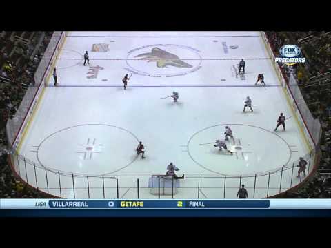 Shane Doan PPG wrist shot goal 4-3 Nashville Predators vs Phoenix Coyotes 10/31/13 NHL Hockey.