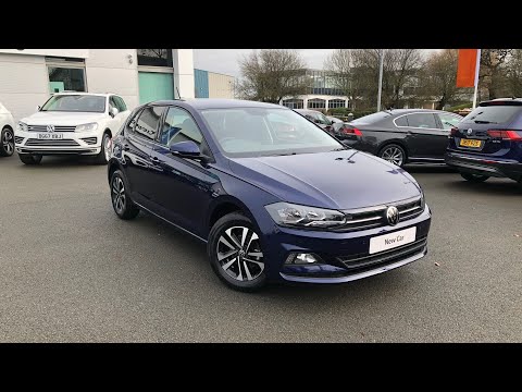 Brand New Volkswagen Polo United 1.0TSI in Atlantic Blue - Crewe Volkswagen