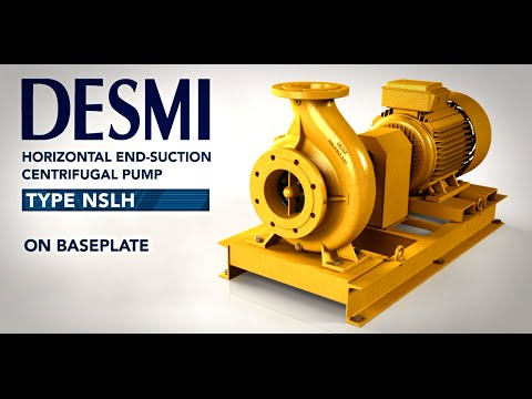 Desmi vertical and horizontal end-suction centrifugal pump