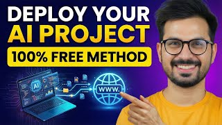How to Upload Your Website To The Internet 🌐 Deploy Your AI Project 100% FREE | 2026