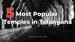 5 Most Famous Temples in Telangana  Popular Temple