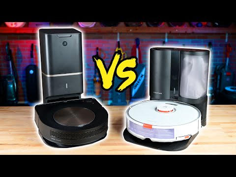 Roomba s9+ VS Roborock S7 w/ Auto Empty Dock - Vacuum Wars Matchups!