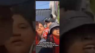 Sindicalistas apoyan corrupción y agraden a diputada Morataya