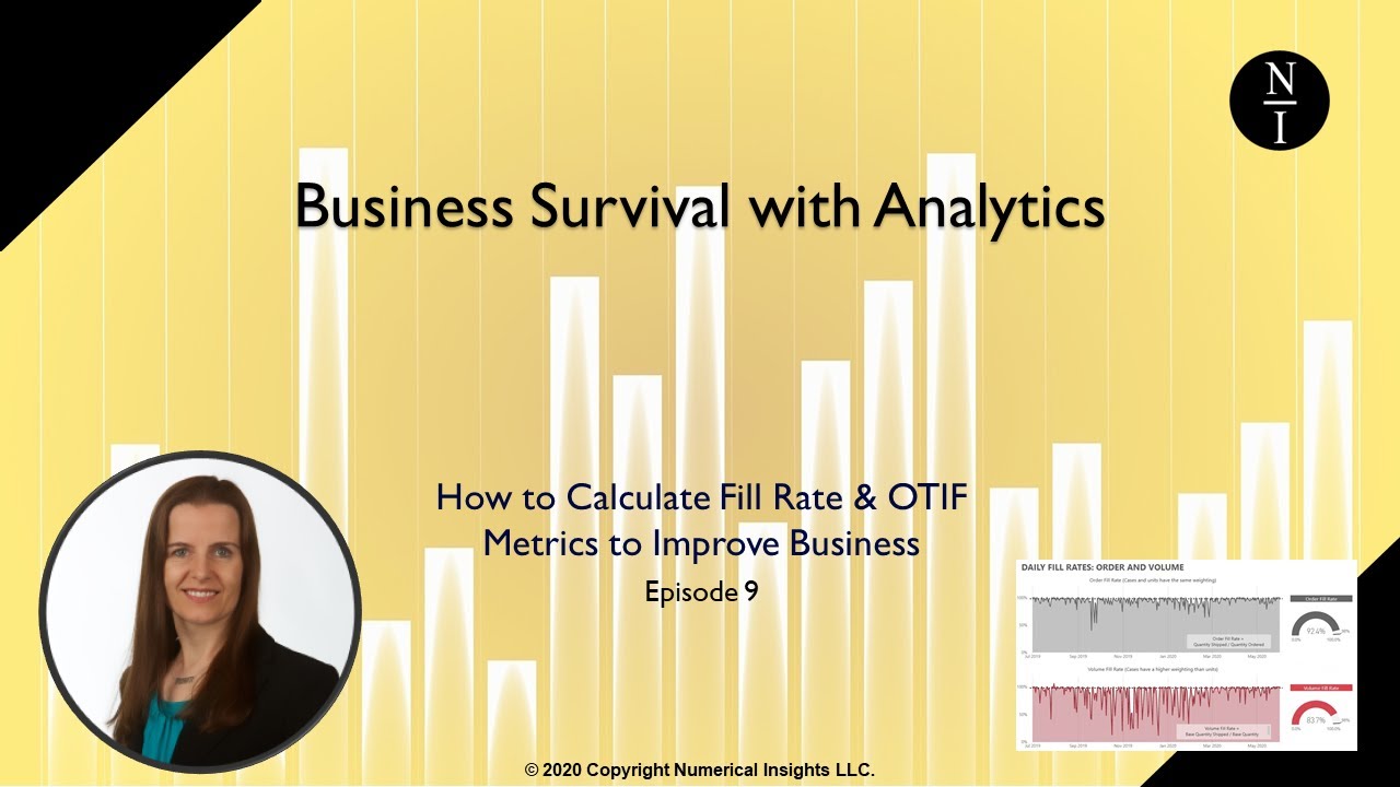 How to Calculate Fill Rate & OTIF Metrics to Manage Inventory (On time in full)