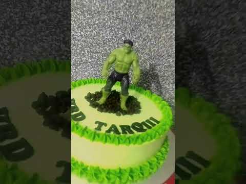 Hulk Cake By Jaskani_Cakes Dera Ismail Khan