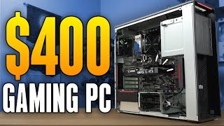 SUPER EASY $400 Budget Gaming PC That Is CRAZY POWERFUL - Step By Step Guide