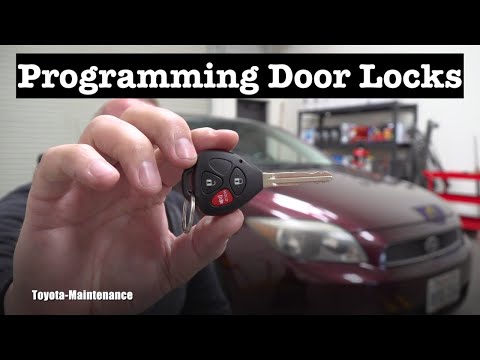How to program Toyota Scion Remote for door locks