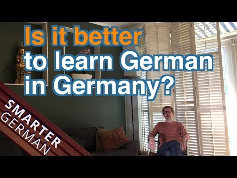 Is it better to learn German in Germany?