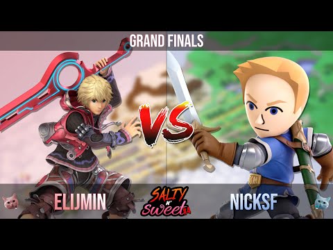 SaltySweet # 04 | elijmin (Shulk) vs NickSF (Mii Swordfighter) | Grand Finals | SSBU Ultimate