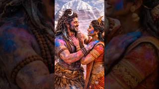 Download lagu 🙏🏻Har Har Mahadev 🔱 Shiv Parvati Holi Celebration 🎨❤️🔥#holi #mahadev mp3