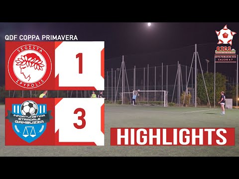 C7 QDF | Segesta Epypolis 1 - 3 IS Gambuzza Highlights | Coppa Primavera 2024