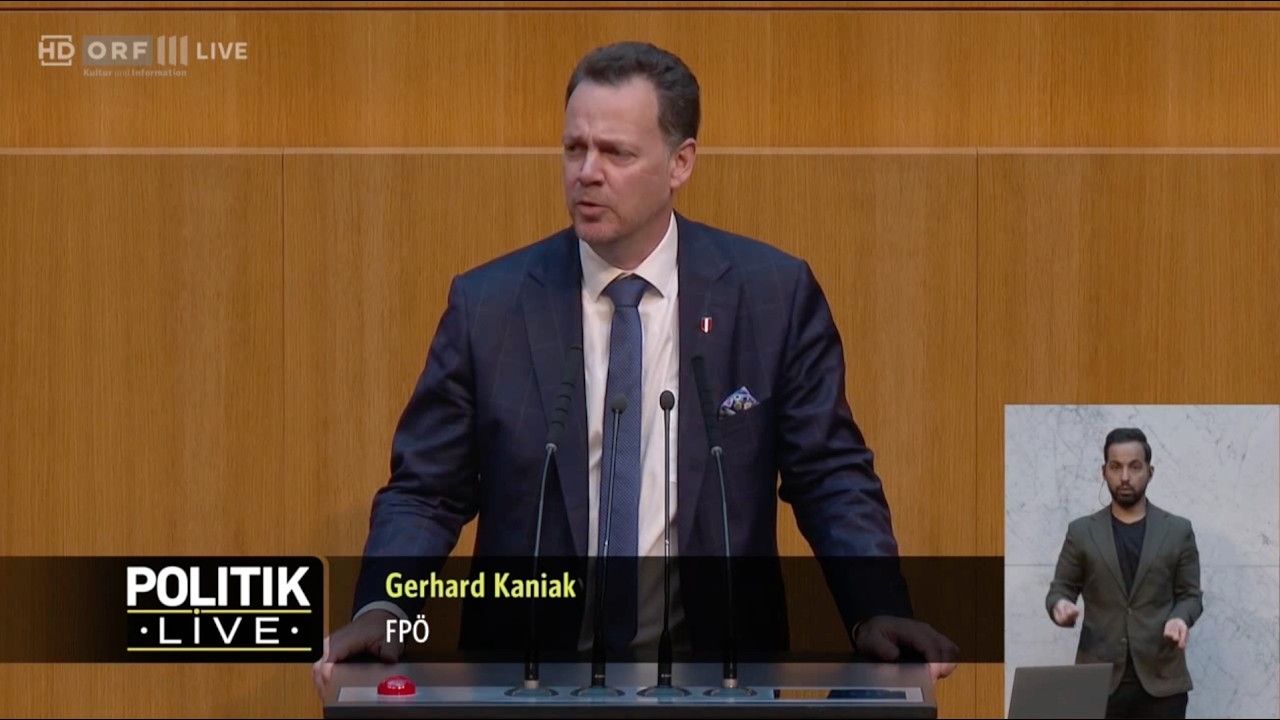 Gerhard Kaniak - Organtransplantationsgesetz - 20.5.2026