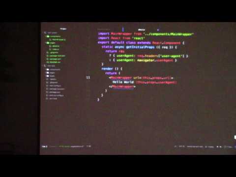 ReactJS Tampa Bay - Server Side Rendering in React Using Next.js - #4