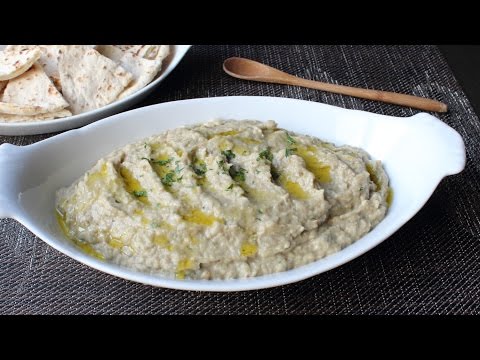 Baba Ghanoush - How to Make Roasted Eggplant Dip & Spread
