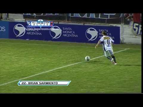 Gol de Sarmiento. Central Córdoba 0 - All Boys 2. 16avos. de Final de Copa Argentina. FPT