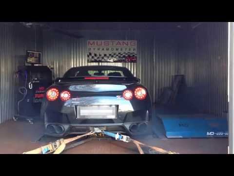 Nissan GT-R 4.3L HKS GT800+, Turbodrive Dyno