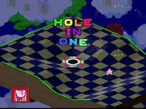 Kirby's Dream Course: Course 1 all hole in one