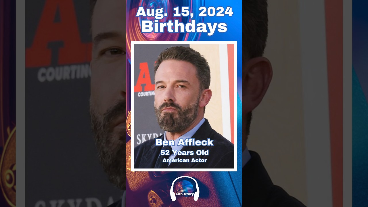 Celebrity birthdays for Aug. 15, 2024