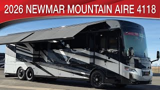 A preview image of the linked video showcasing 2026 Newmar Mountain Aire 4118