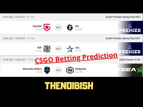 CS:GO Betting Predictions || Nip vs Complexity, Gambit vs EG || Blast Premier Spring 2021 -15 June