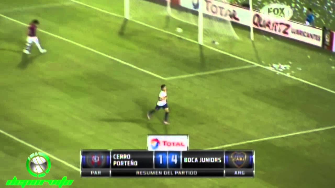 Cerro Porteño 1-4  Boca Juniors