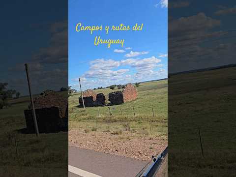 recorriendo la ruta 6 en el departamento de Durazno