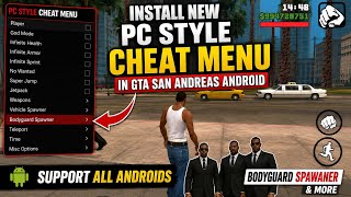 Download lagu Install New PC Style Cheat Mod Menu in GTA San Andreas Android | Support All Androids mp3 Download lagu Install New PC Style Cheat Mod Menu in GTA San Andreas Android | Support All Androids mp3