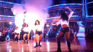 DWTS FLO RIDA Can't Handle Me and "Good Feeling." in HD