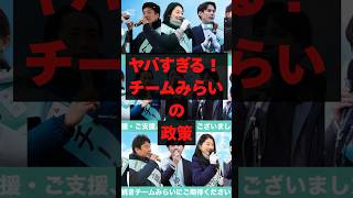 【㊗️10万再生】ヤバすぎる！？チームみらいの政策#政治#時事#衆議院選挙#自民党#高市政権#高市早苗#チームみらい#AI#shorts