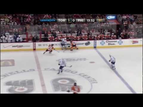 Kessel Goal - Leafs 1 vs Flyers 0 - Oct 24th 2011 (HD)